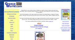 Desktop Screenshot of greeceworld.com
